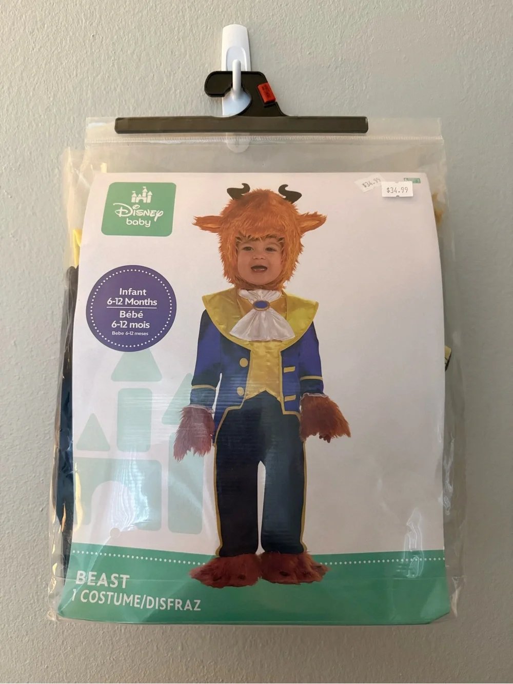 Disney Baby Beast Costume - Beauty & The beast